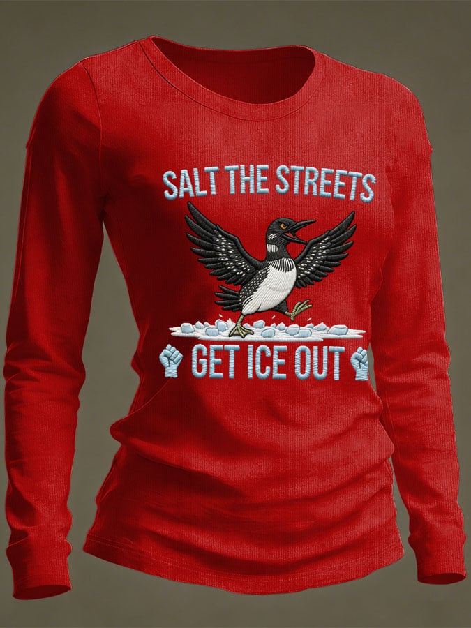 Women's Salt The Streets Print Casual Top