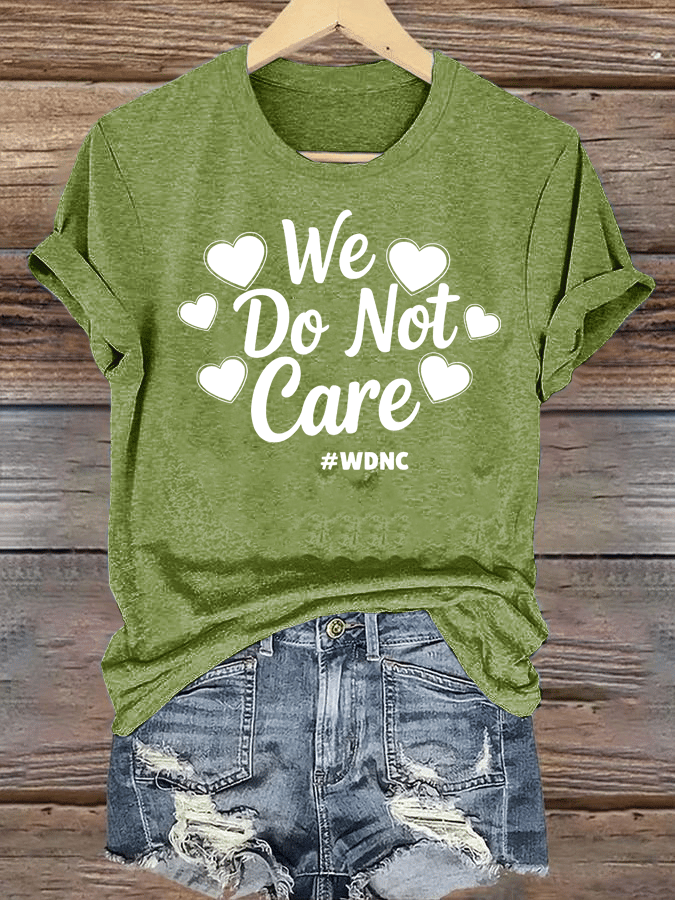 🔥Buy 3 Get 15% Off🔥Women's  Retro Funny Proud Member Of Club We Do Not Care Menopause Perimenopause Print  T-shirt