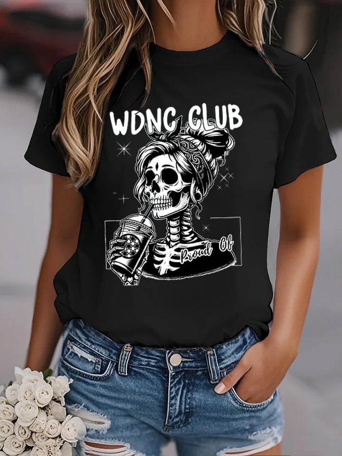 🔥Buy 3 Get 15% Off🔥Women's WDNC Menopause and Perimenopause Print T-Shirt