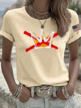 🔥Buy 3 Get 15% Off🔥Women's casual reject king T-shirt