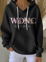 Retro Funny WDNC Menopause Perimenopause Print Hoodie