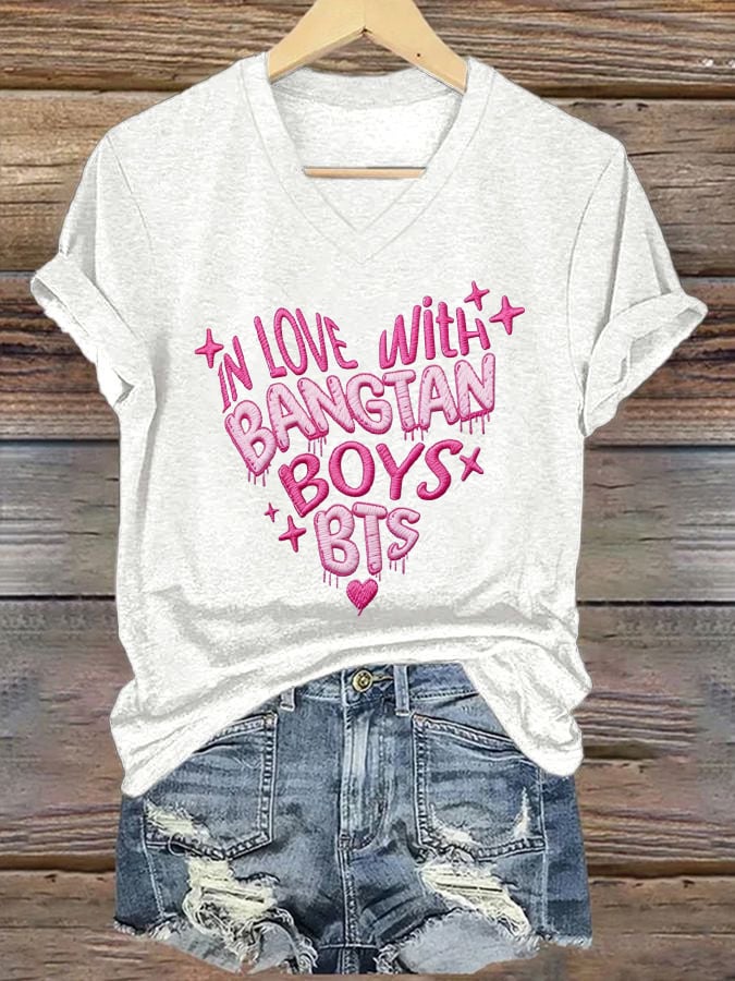 Women's Kawaii Kpop T-Shirt