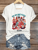 Women's  We overlook printed T-shirts