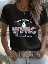 🔥Buy 3 Get 15% Off🔥Women's WDNC Menopause and Perimenopause Print T-Shirt