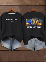 🔥Buy 3 Get 15% Off🔥Women's Halloween WDNC Menopause And Perimenopause Print Sweatshirt