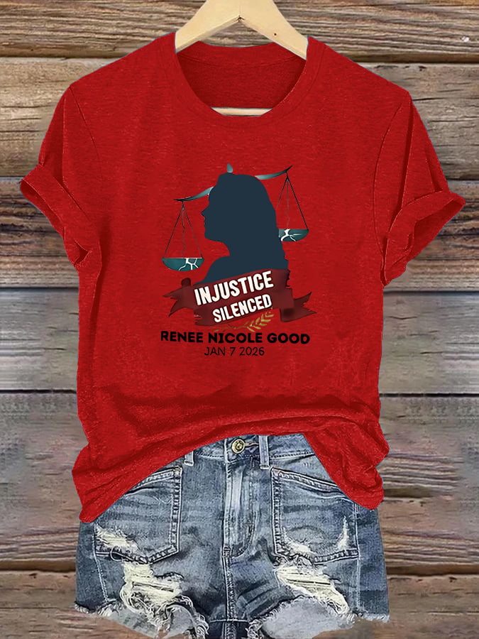 Women's  Justice for Renee Nicole Good T-Shirt