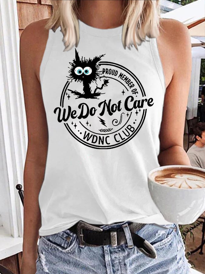 🔥Buy 3 Get 15% Off🔥Retro Proud Member Of WDNC Club Menopause Perimenopause Print Tops Tank