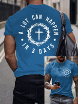 🔥Hot Sale Picks 🔥Men's A Lot Can Happen In 3 Days Printed Shirt