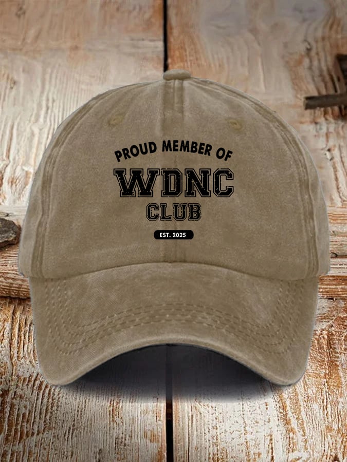 Unisex  Retro Funny Proud Member Of Club We Do Not Care Menopause Perimenopause Print  Hat