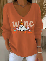 🔥Buy 3 Get 15% Off🔥Women's Halloween WDNC Menopause And Perimenopause Print T-Shirt