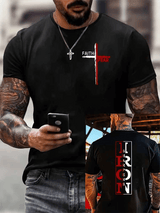 🔥Hot Sale Picks 🔥Men's Faith Printed Casual T-Shirt