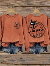 🔥Buy 3 Get 15% Off🔥Retro Funny Proud Member Of WDNC Club Menopause Perimenopause Print Sweatshirt