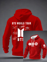 Men'S 2026 Bts Comeback Printed Hoodie