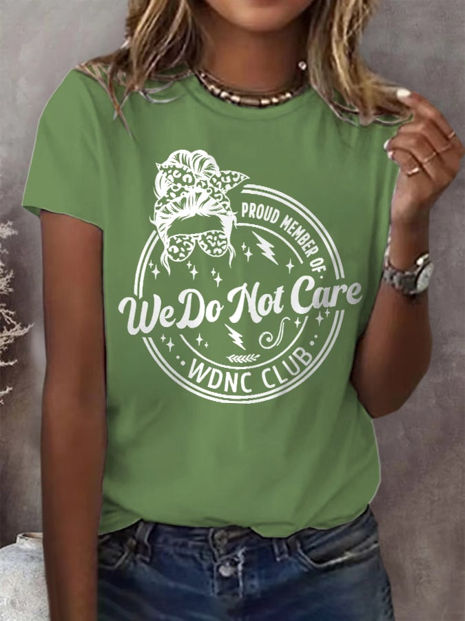 🔥Buy 3 Get 15% Off🔥Retro Proud Member Of WDNC Club Print T-Shirt