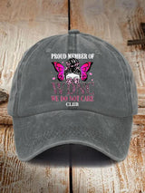 Unisex Retro Proud Member Of WDNC Club Print Baseball Cap