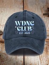 🔥Buy 3 Get 15% Off🔥Retro WDNC Club Est. 2025 Print Baseball Cap