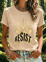 Only You Can Stop It - Save America'S Forests Resist T-Shirt