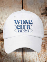 🔥Buy 3 Get 15% Off🔥Retro WDNC Club Est. 2025 Print Baseball Cap