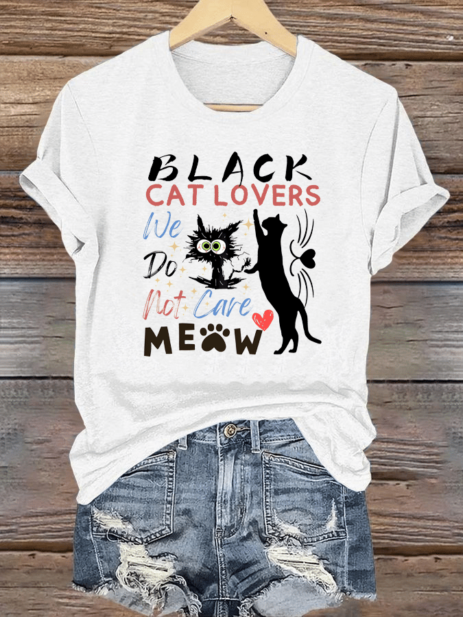 🔥Buy 3 Get 15% Off🔥Women's  Retro Funny Proud Member Of Club We Do Not Care Menopause Perimenopause Print  T-shirt