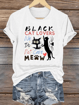 🔥Buy 3 Get 15% Off🔥Women's  Retro Funny Proud Member Of Club We Do Not Care Menopause Perimenopause Print  T-shirt