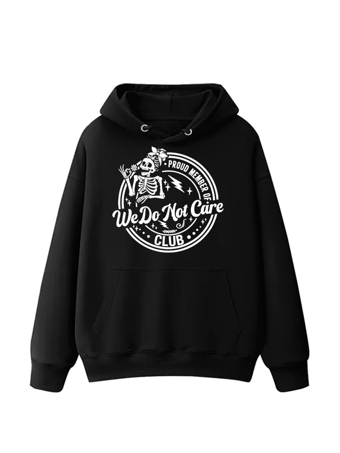 Women's  Retro Funny Proud Member Of Club Menopause Perimenopause  Print Casual  Hoodie