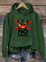 🔥Buy 3 Get 15% Off🔥Women's  America has No Kings Printed Casual Hoodies