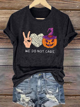 🔥Buy 3 Get 15% Off🔥Women's Halloween WDNC Menopause And Perimenopause Print T-Shirt