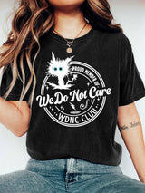 🔥Buy 3 Get 15% Off🔥Retro Funny Proud Member Of WDNC Club Menopause Perimenopause Print T-Shirt