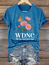 Women's  Retro Funny Proud Member Of Club Menopause Perimenopause Print T-Shirt