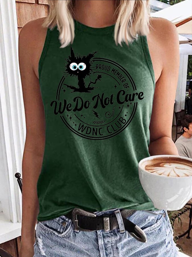 🔥Buy 3 Get 15% Off🔥Retro Proud Member Of WDNC Club Menopause Perimenopause Print Tops Tank