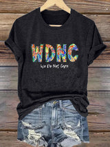 🔥Buy 3 Get 15% Off🔥Retro Funny WDNC Menopause Perimenopause Print T-Shirt