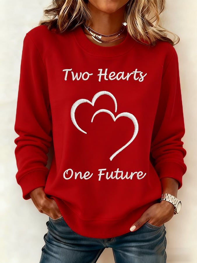 Women's Heart Disease Awareness Promotional Printed Top