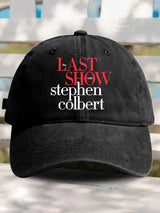 🔥Buy 3 Get 15% Off🔥Retro Last Show Print Baseball Cap