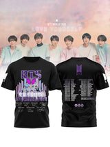 Men's 2026 Music Tour Print Short-Sleeve T-Shirt