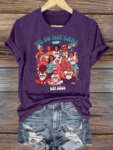 Women's  We don't care about club print  T-shirt