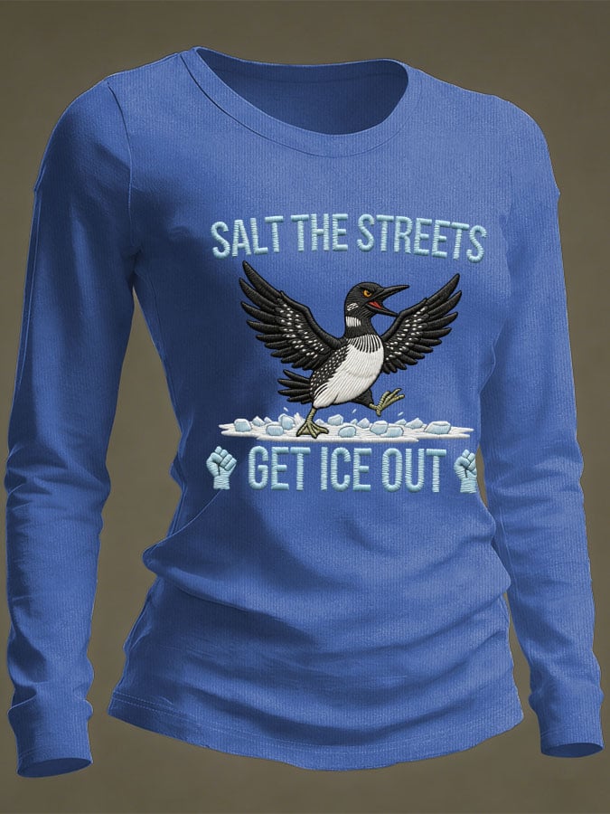 Women's Salt The Streets Print Casual Top
