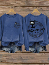 🔥Buy 3 Get 15% Off🔥Retro Funny Proud Member Of WDNC Club Menopause Perimenopause Print Sweatshirt