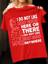 Women's Heart Disease Awareness Print T-shirt