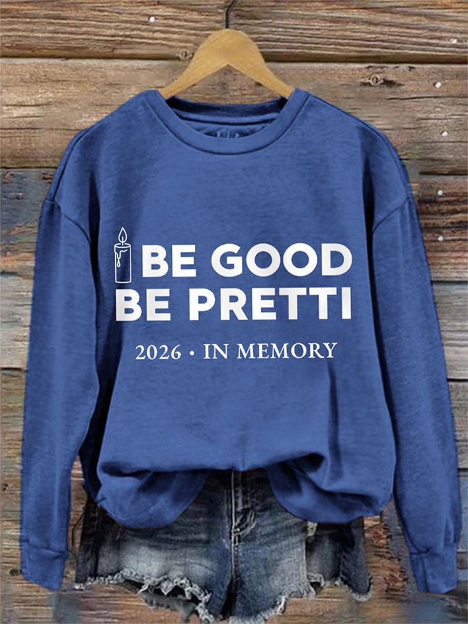 Women's Casual Printed Long-Sleeve Sweatshirt
