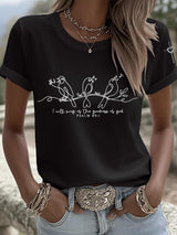 Women's  I Will Sing Of The Goodness Of God  Print Shirt