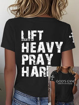 Women's  Gym Faith T-Shirt