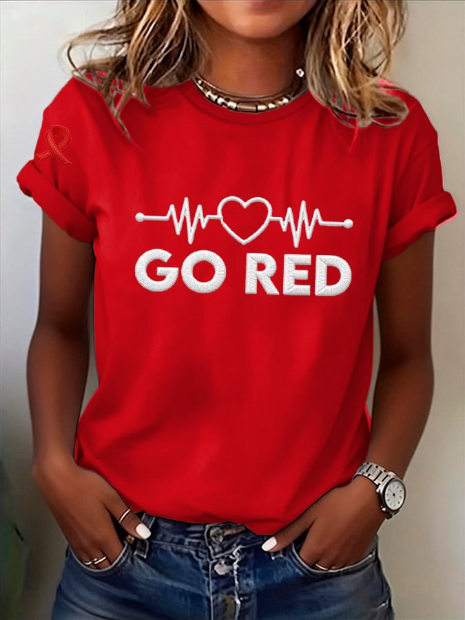 Women's Heart Disease T-shirt