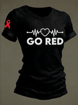 Women's Heart Disease Awareness T-shirt