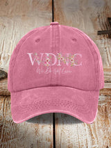 Retro Funny WDNC Menopause Perimenopause Print Baseball Cap