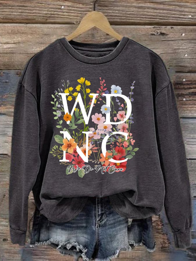 🔥Buy 3 Get 15% Off🔥Retro Funny WDNC Club Menopause Perimenopause Print Sweatshirt