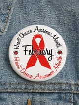 In February We Go Red Buttons