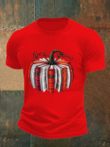 🔥Buy 3 Get 15% Off🔥Men's  Fall Book Pumpkin DTF transfer - FDT, Fall Aesthetic print  T-Shirt