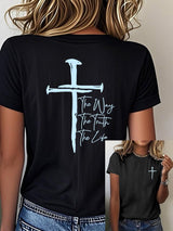 Women's The Way The Truth The Life Print T-Shirt