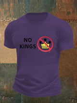 🔥Buy 3 Get 15% Off🔥Men's   NO KINGS Print T-Shirt