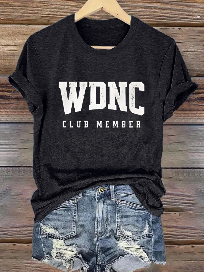 🔥Buy 3 Get 15% Off🔥Retro Funny WDNC Menopause Perimenopause Print T-Shirt